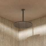 Crosswater Fixed Shower Head 300mm Crosswater Central Easy Clean Round Fixed Shower Head