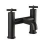 JTP Bath Mixer Matt Black JTP Solex Deck Mounted Bath Mixer Tap