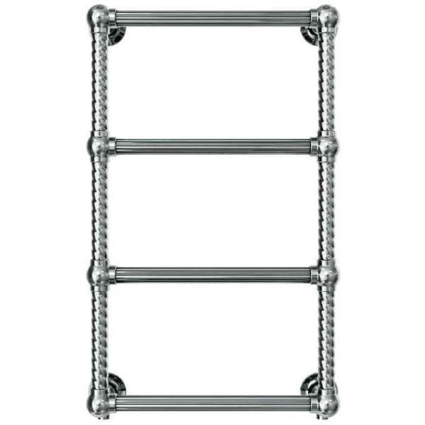 Vogue Traditional Towel Rail 775 x 475 / Dual Fuel Vogue Colonnade Straight Traditional Towel Radiator in Chrome