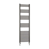 Eastbrook Ladder Rail Eastbrook Wendover Straight Heated Towel Rail in Brushed Gunmetal