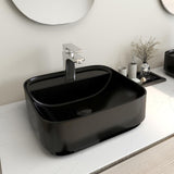 Aquarius Countertop Basin Black / 420mm Aquarius JF-Series 1 Taphole Countertop Basin
