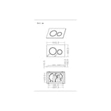 Aquarius Bathrooms Wall Hung WC Frame Aquarius Urbano 1080mm Frame and Cistern with Flush Plate