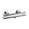 Crosswater Exposed Shower Valve Crosswater Kai Exposed Thermostatic Shower Valve in Chrome