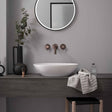 JTP Wall Mounted Basin Tap Brushed Bronze JTP VOS 3 Hole Wall Mounted Basin Mixer Tap