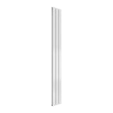 Reina Panel Radiator 1800 x 218mm / White Reina Flat Vertical Double Panel Radiator