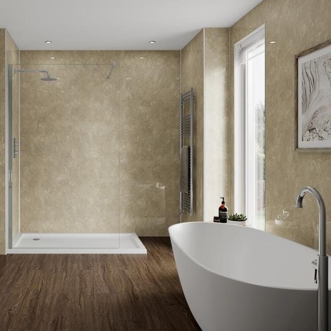 Multipanel Wall Panel Multipanel Classic Wall Panel in Travertine
