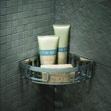 VADO Basket Vado Removable Corner Shower Basket in Chrome