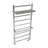 Eastbrook Designer Towel Radiator Eastbrook Launton Straight Vertical Heated Towel Rail in Chrome