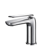 Flova Mono Basin Tap Flova Allore Mono Basin Mixer Tap with Clicker Waste in Diamond Chrome