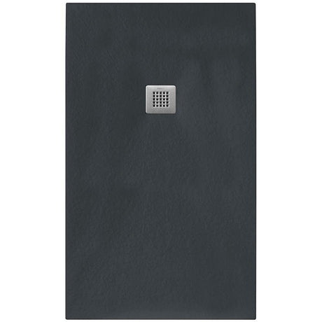 Tissino Rectangle Shower Tray 2000 x 1000mm Tissino Giorgio2 Rectangle Shower Tray in Graphite Slate