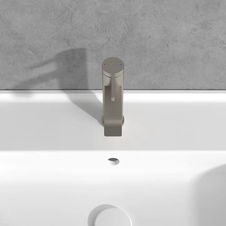 Villeroy & Boch Mono Basin Tap Villeroy & Boch Dawn Single Lever Basin Mixer Tap with Curved Spout