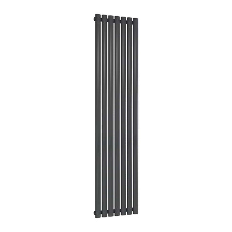 Reina Panel Radiator 1800 x 413mm / Anthracite Reina Neva Vertical Single Panel Central Heating Radiator