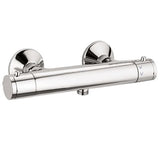 Crosswater Exposed Shower Valve Crosswater Kai Exposed Thermostatic Shower Valve in Chrome