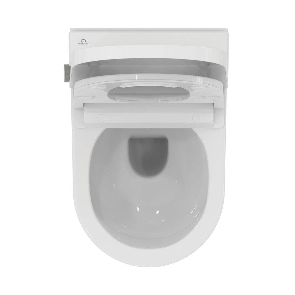 Ideal Standard Smart Toilet Ideal Standard i.life E Wall Hung Electronic Smart Toilet and Soft Close Seat