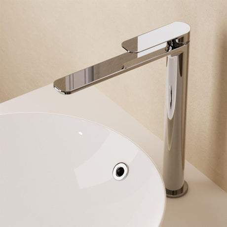 Crosswater Tall Basin Tap Crosswater Pier Tall Mono Basin Mixer Tap in Chrome