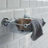 Burlington Soap Dish Burlington Soap Basket in Chrome