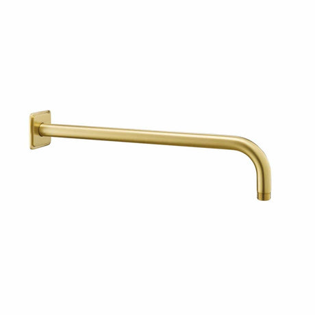 JTP Fixed Shower Arm Polished Gold JTP Grosvenor Wall Mounted 400mm Shower Arm