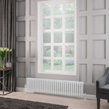 Eastbrook Rivassa Traditional 3 Column Radiator in White