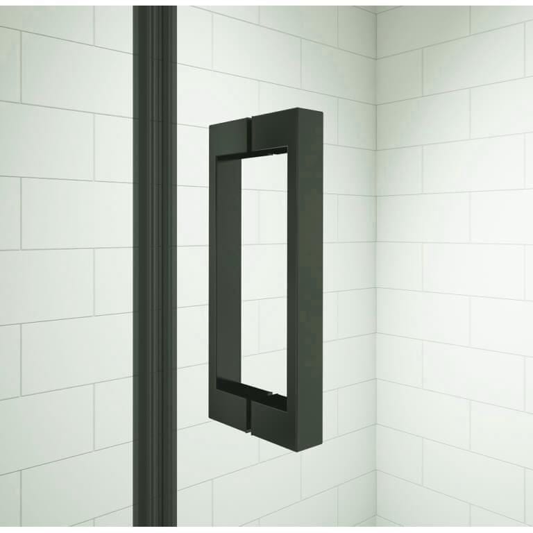 Merlyn Ionic Essence Frameless Hinged Shower Door and Inline Panel