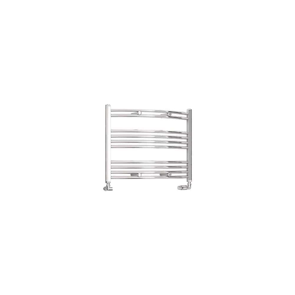 Eastbrook Wendover Curved Vertical Heated Towel Rail in Chrome