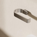 Crosswater Toilet Roll Holder Chrome Crosswater Velo Toilet Roll Holder