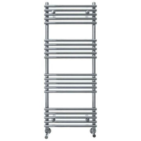Vogue Designer Towel Radiator 1186 x 500 / Electric Only Vogue Tune Straight Designer Towel Radiator in Chrome
