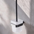 Miller Toilet Brush Matt Black Miller Miami Wall Mounted Toilet Brush and Holder