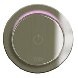 TED Concealed Shower Valve Brushed Nickel TED Togo Single Outlet Concealed Shower Valve and Digital Ring Button