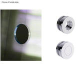 Merlyn Slding Shower Door Merlyn Series 10 Sliding Shower Shower Door in Chrome