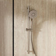 Crosswater Shower Riser Rail Brushed Nickel Crosswater MPRO Slider Rail with Shower Kit