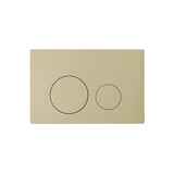 Imex Flush Plate Brushed Brass Imex Round Button Stainless Steel Flush Plate (for IMFF01 & IMCC0 Cisterns)