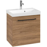 Villeroy & Boch Wall Mounted Vanity Unit Villeroy & Boch Avento Wall Hung Vanity Unit 530mm One Door with Basin
