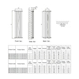 Reina Column Radiator Reina Coneva Vertical Column Radiator
