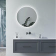 Aquarius Illuminated Mirror Aquarius Muse 500mm Round Back-Lit LED Illuminated Mirror