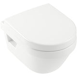 Villeroy & Boch Wall Hung Toilet Villeroy & Boch Architectura Compact Wall Hung Rimless DirectFlush Toilet with Soft Close Seat