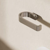 Crosswater Toilet Roll Holder Brushed Nickel Crosswater Velo Toilet Roll Holder