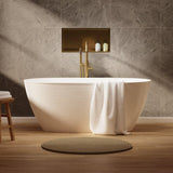 Crosswater Modern Freestanding Bath Gloss White / 1500 x 750mm Crosswater Auriga Freestanding Bath