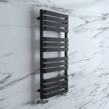 Crosswater Designer Towel Radiator Crosswater Celeste Designer Towel Rail in Metallic Black