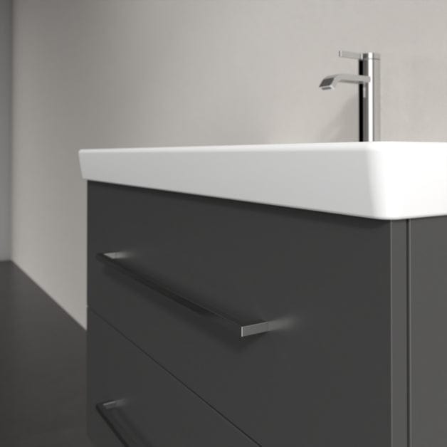 Villeroy & Boch Wall Mounted Vanity Unit Villeroy & Boch Avento Wall Hung Vanity Unit 780mm Two Drawers with Basin