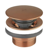 Crosswater Basin Waste Brushed Bronze Crosswater Universal Click Clack Basin Waste
