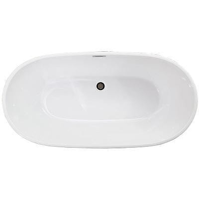 Imex Modern Freestanding Bath Imex Alma Slim Freestanding Bath