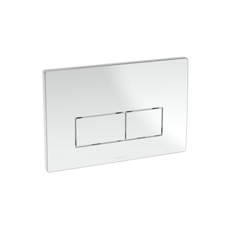 Saneux Flush Plates Chrome Saneux Flushe 2.0 Square Stainless Steel Flush Plate