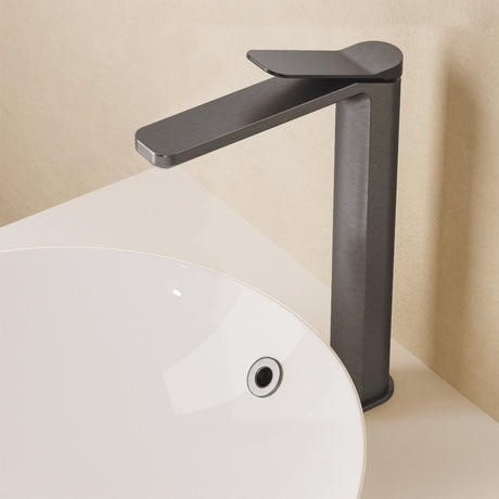 Crosswater Mono Basin Tap Slate Crosswater Glide II Tall Mono Basin Mixer Tap