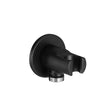 Roca Shower Brackets and Outlets Matt Black Roca Aqua Round 1/2" Water Outlet with Shower Bracket