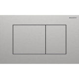 Geberit Flush Plate Brushed Stainless Steel Geberit Sigma Square Stainless Steel Flush Plate