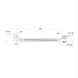 Crosswater Bath Waste Crosswater Extended Pop-Up Bath Waste and Overflow