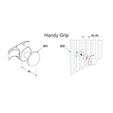 Eastbrook Radiator Towel Hangers Eastbrook Rivassa Robe Hook