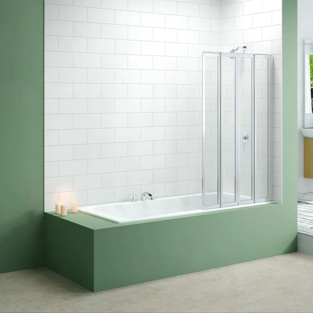 Merlyn Bath Screen Merlyn MB4 4 Fold Bath Screen