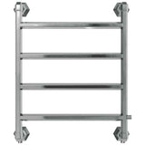 Vogue Traditional Towel Rail 836 x 700 / Dual Fuel Vogue Art Moderne Straight Wall Mounted Traditional Towel Radiator in Chrome