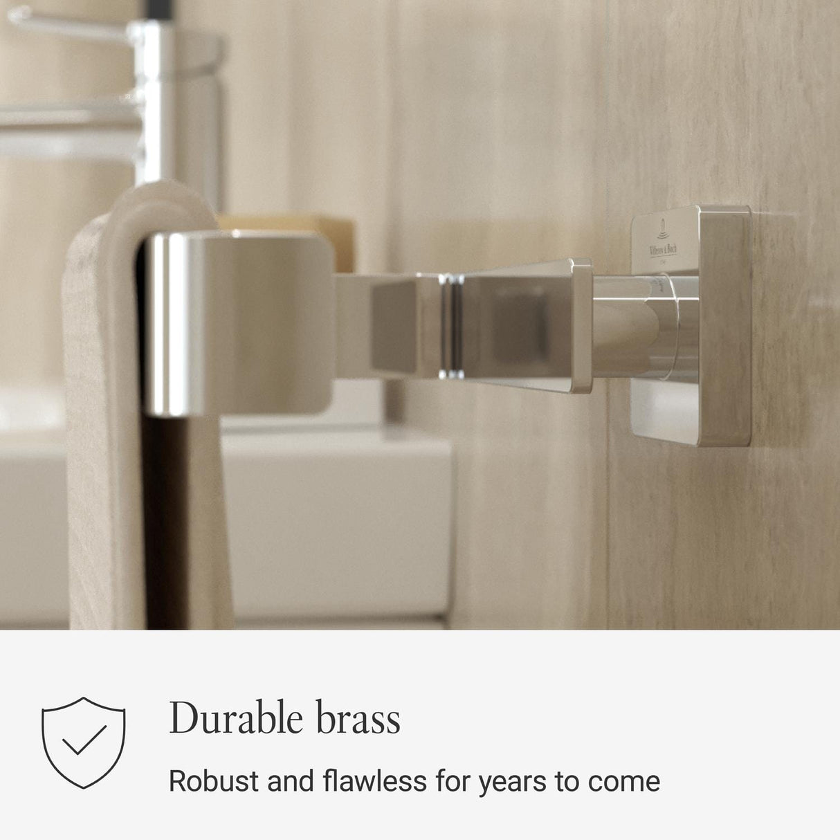 Villeroy & Boch Towel Rails and Rings Villeroy & Boch Elements - Striking Towel Rail